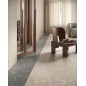 Carrelage effet terrazzo fond taupe mat 60x60, 90x90, 60x120cm et 60x120cm R11 rectifié santaglow sand Carrelage effet terrazzo fond taupe mat 60x60, 90x90, 60x120cm et 60x120cm R11 rectifié santaglow sand