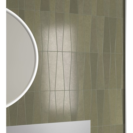 copy of Carrelage triangle trapeze gris sol mur mat 2.8x22.4x5.6cm, eqxbambou