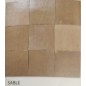 Zellige véritable crédence cuisine salle de bain carrelage en terre cuite marocain Dif sable 10x10x1,1cm