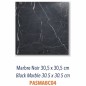Dalle de marbre véritable damier blanc et noir poli adouci brillant Dif 30.5x30.5x1cm Dalle de marbre véritable damier blanc et noir poli adouci brillant Dif 30.5x30.5x1cm