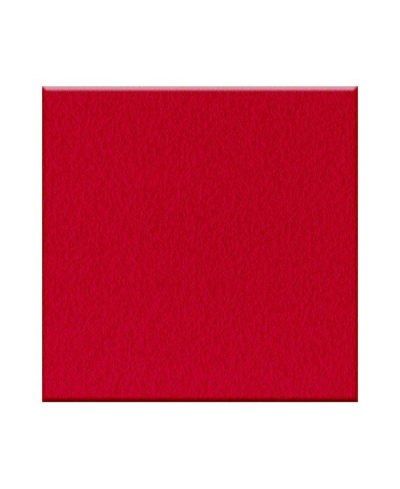 Carrelage rouge antidérapant plage marche piscine terrasse 20x20cm, R11 A+B+C VO IG rosso