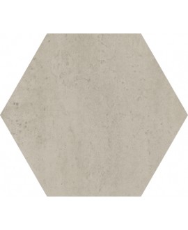 Carrelage hexagone gris clair mat effet carreau ciment 34.5x40cm savdomus cenere