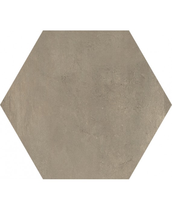 Carrelage hexagone noce mat effet carreau ciment 34.5x40cm savdomus noce