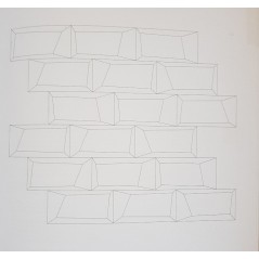 Carrelage métro libra aluminium 5x10cm (module de 30x37cm)