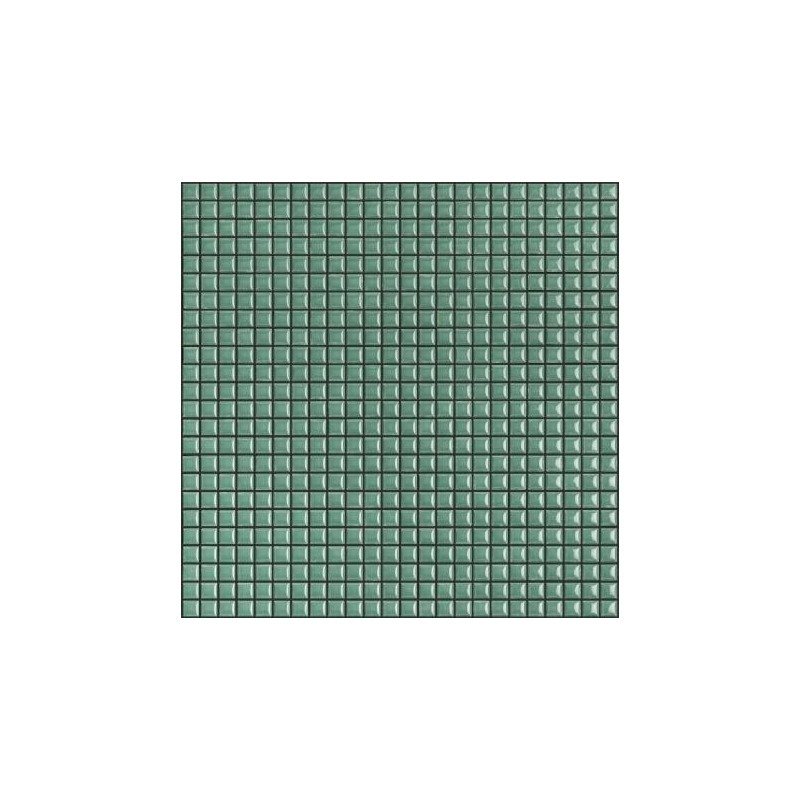 Mosaique brillant apdiva jade 1.2x1.2cm sur trame 30x30cm