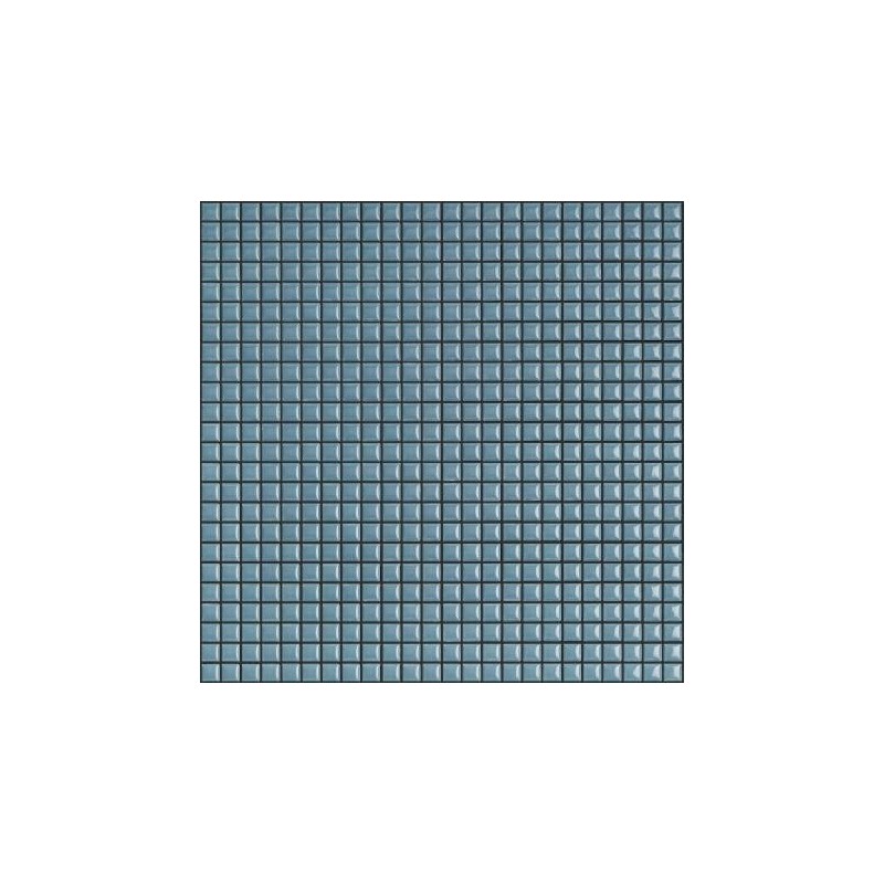 Mosaique brillant apdiva aviationbleu 1.2x1.2cm sur trame 30x30cm