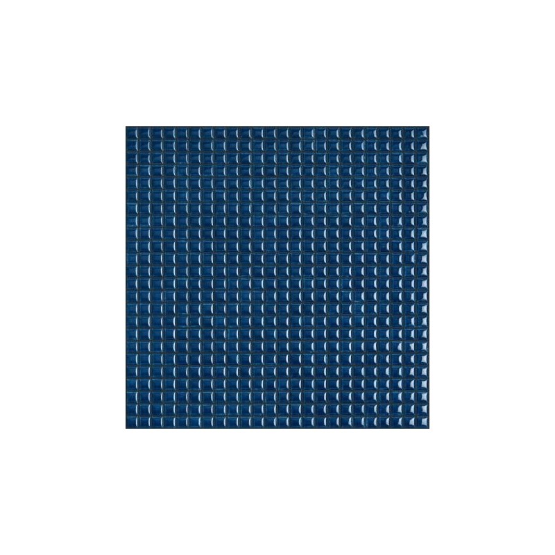 Mosaique brillant apdiva bleuroyal 1.2x1.2cm sur trame 30x30cm