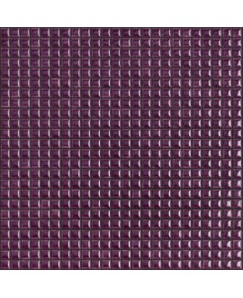Mosaique brillant apdiva purple 1.2x1.2cm sur trame 30x30cm
