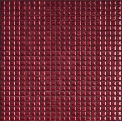 Mosaique brillant apdiva burgundi 1.2x1.2cm sur trame 30x30cm