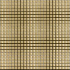 Mosaique brillant apdiva moutarde 1.2x1.2cm sur trame 30x30cm