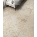 Carrelage imitation pierre ancienne beige 45,3x75,8cm, ediminstone bone, antidérapant: R10 A+B