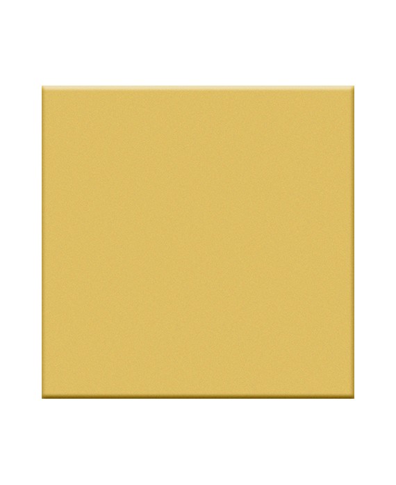 Carrelage brillant jaune mur et sol cuisine salle de bain 10X10cm VO gialo
