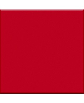 Carrelage rouge brillant salle de bain cuisine mur et sol 10X10cm épaisseur 7mm VO rosso