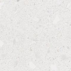 Carrelage imitation terrazzo et granito fond blanc mat, 80x80cm rectifié, arcamiscella nacar antidérapant R10