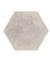 Carrelage hexagonal imitation pierre 28.5x33cm, realmenphis gris