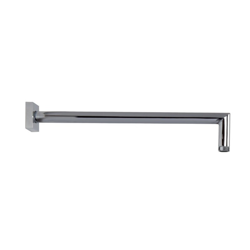 Bras mural carré 350mm pour pommeau de douche F2538CR chromé