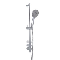 Barre de douche en laiton F2444CR chromé hauteur réglable