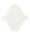 Faience arabesque equipalhambra blanc mat 12x12cm