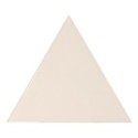 Faience triangle Equipetriangle crème brillant 10.8x12.4cm