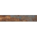 Carrelage imitation plancher en bois peint usé dénuancé gris, marron, bleu, beige15x120cm rectifié, sol et mur, santacolor navy
