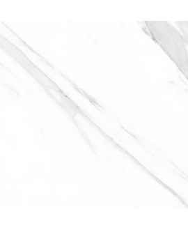 Carrelage imitation marbre rectifié mat grand format, géostatuary blanc