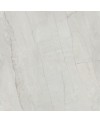 Carrelage imitation marbre rectifié poli brillant grand format, 60x120cm géoswing blanc