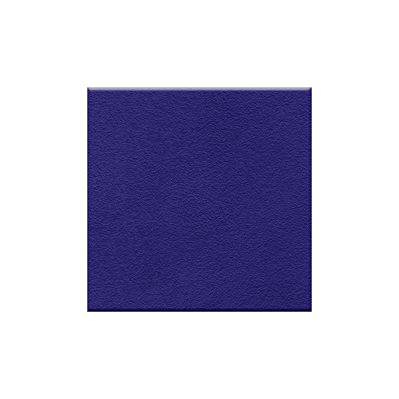 Carrelage antidérapant bleu cobalt sol de douche salle de bain 20x20cm 10x10cm 5x5cm sur trame R10 VO RF cobalto