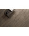 Carrelage imitation parquet foncé contemporain sans noeud marron, 20x120cm rectifié, sol et mur, santapwood marron