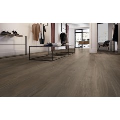 Carrelage imitation parquet sans noeud marron, sol et mur, grande longueur 30x180cm rectifié, santapwood marron