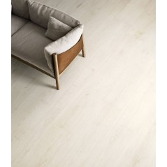 Carrelage antidérapant imitation parquet 20x120cm rectifié, R11 A+B+C, santapwood blanc