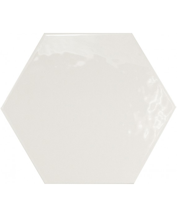 Carrelage hexagonal, tomette, 17.5x20cm en grès cérame émaillé, peut être posé au sol et au mur dans toutes les pièces de la ma