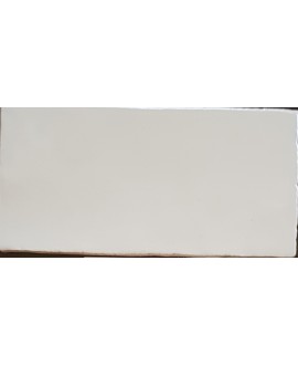 Carrelage DT handmade gris léger brillant 7.5x15cm