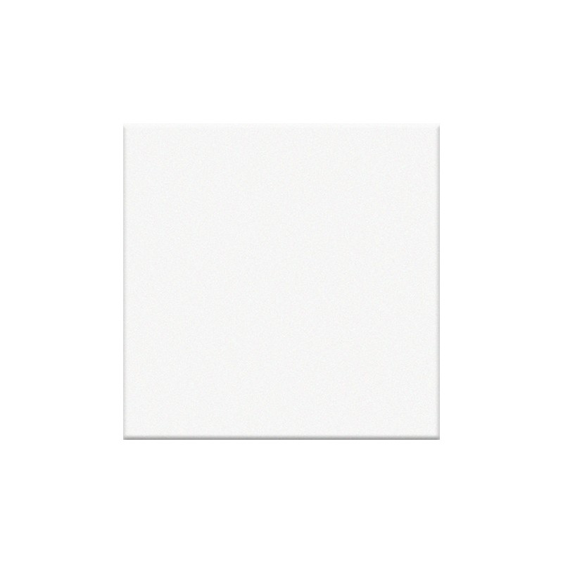 Carrelage blanc brillant salle de bain cuisine sol et mur 10X10cm épaisseur 7mm VO ghiaccio