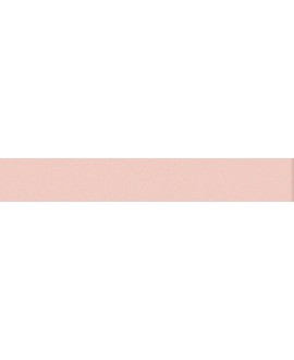 Mosaique rectangulaire mat de couleur rosa 5X40X0.85cm sur trame en grès cérame émaillé sol et mur VOX