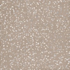 Carrelage imitation terrazzo et granito mat 90x90cm rectifié, santaritual dot greige