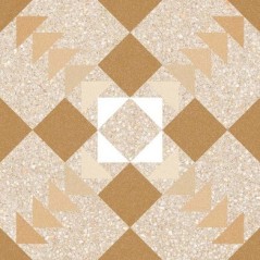 Carrelage imitation carreau de ciment traditionnel 20x20cm, V Benaco beige