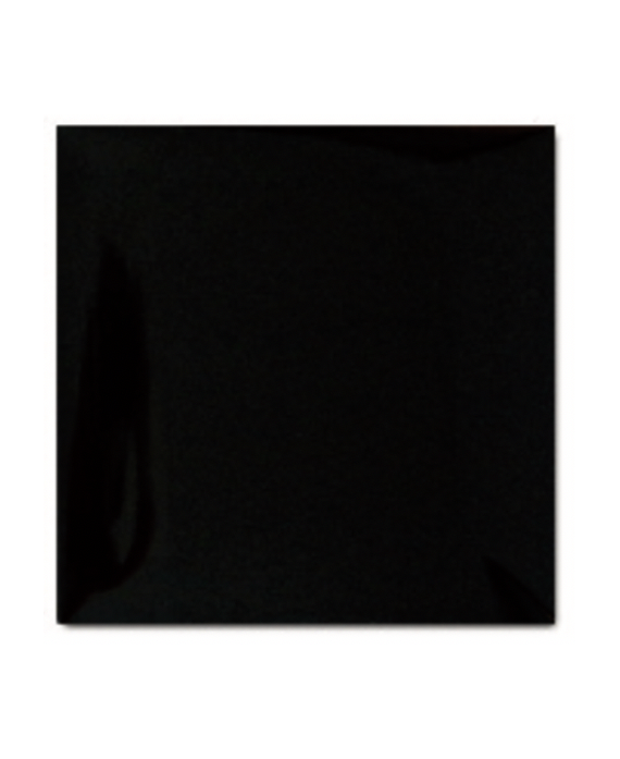 Carrelage 3D brillant difcoussin noir 15x15cm