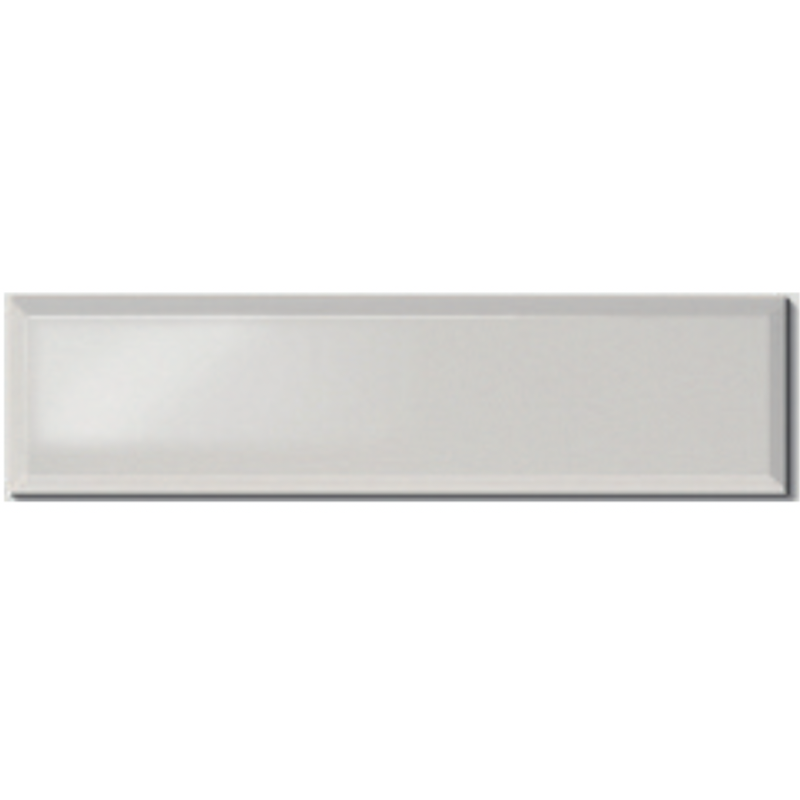Carrelage métro Dif gris perle brillant 10x40cm