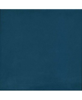 Carrelage imitation carreau de ciment bleu uni ancien 20x20 cm V 1900 bleu