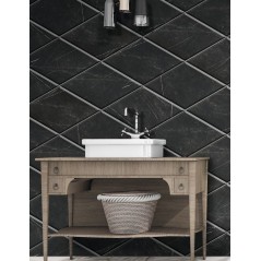 Carrelage diamond realmarquina bevel biseauté imitation marbre 70x40cm