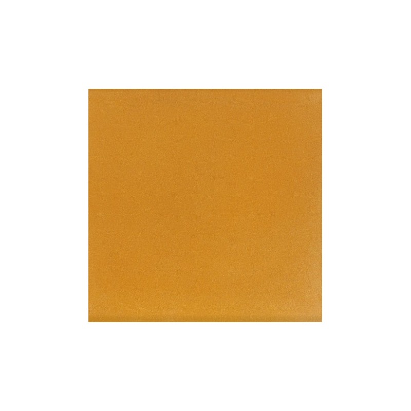 Carrelage ciment jaune cumin mat uni 20x20cm veritable 27