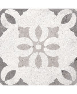 Carrelage imitation carreau de ciment 20x20 cm V pukao blanco 