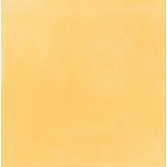 Carreau ciment jaune paille mat hexagone 20x17.4x1.6cm véritable 20