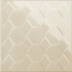 Carrelage VO 3D dekorkorian KRSL 26 beige brillant 26x26x1cm