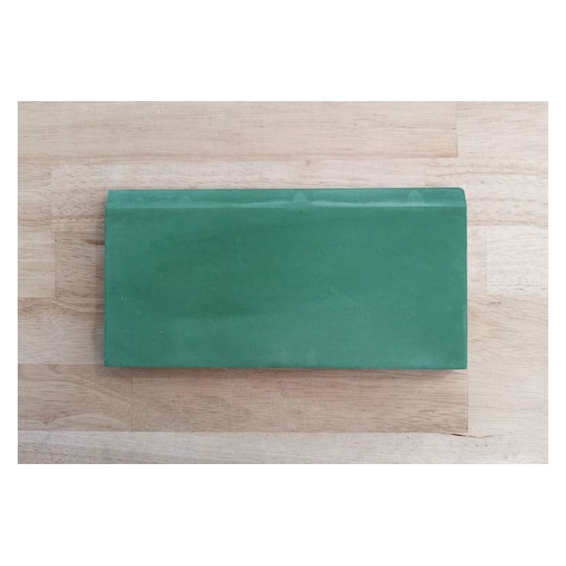 Plinthe carreau ciment menthe 20x10x1.2cm