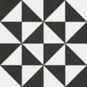 Carrelage imitation carreau de ciment 20x20cm V terrades grafito