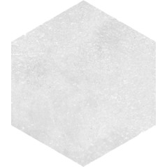 carrelage hexagone rift blanco 23x26.6 cm