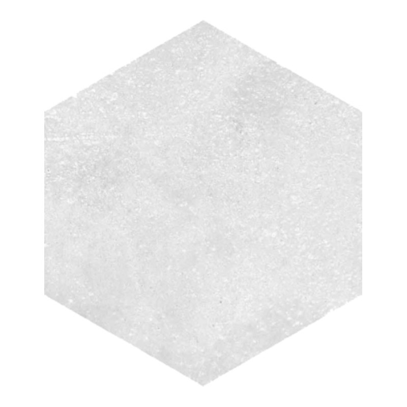 carrelage hexagone rift blanco 23x26.6 cm