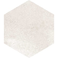 carrelage hexagone rift crema 23x26.6 cm