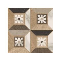 Carrelage, patchwork, effet marqueterie bois et marbre incrusté, sol et mur, 20x20cm rectifié, santintarsi elite mix, R10